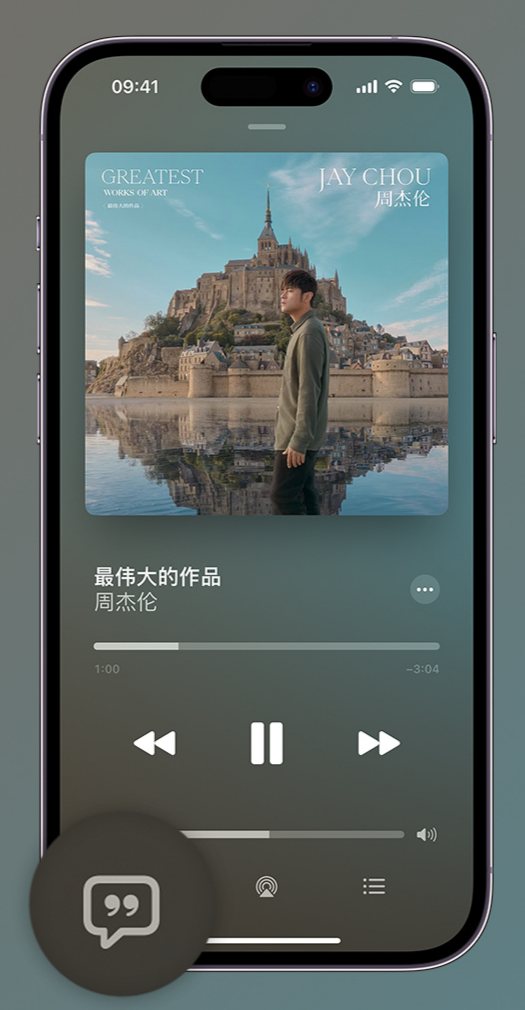 沈河iphone维修分享如何在iPhone上使用Apple Music全新唱歌功能 