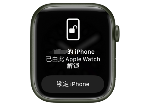 沈河苹果手机维修分享用 AppleWatch 解锁配备面容 ID 的 iPhone方法 