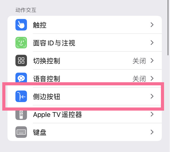 沈河苹果14维修店分享iPhone14 Plus侧键双击下载功能关闭方法 