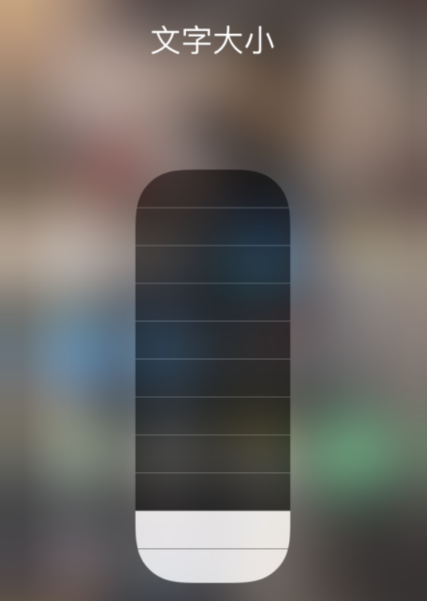 沈河苹果手机维修分享小技巧：在 iPhone 控制中心快速调节字体大小 
